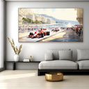Quadro Stampa su Tela Velocità Rossa - CupidoDesign
