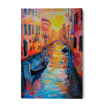 Quadro Stampa su Tela Venezia Astratta - CupidoDesign