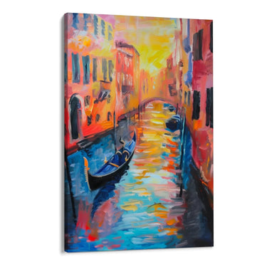 Quadro Stampa su Tela Venezia Astratta - CupidoDesign