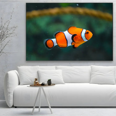 Quadro Stampa su Tela Vento tra le Pinne - CupidoDesign