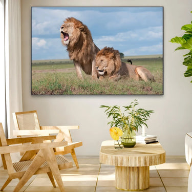 Quadro Stampa su Tela Vento Tra le Zanne - CupidoDesign
