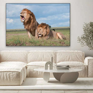 Quadro Stampa su Tela Vento Tra le Zanne - CupidoDesign