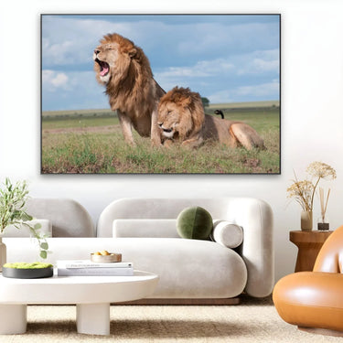 Quadro Stampa su Tela Vento Tra le Zanne - CupidoDesign