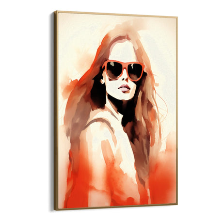 Quadro Stampa su Tela Vento di grazia - CupidoDesign