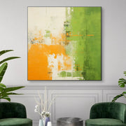 Quadro Stampa su Tela Verde Delicato - CupidoDesign