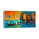 Quadro Stampa su Tela Verso il Sole Blu - CupidoDesign