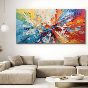 Quadro Stampa su Tela Viaggio multicolore - CupidoDesign