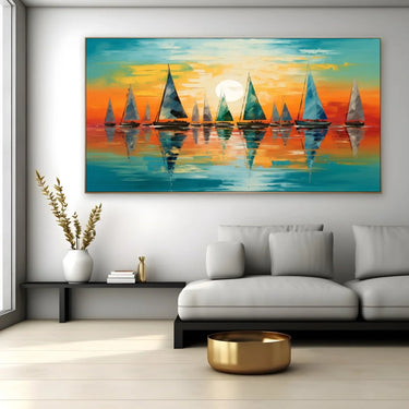 Quadro Stampa su Tela Viaggio nel silenzio - CupidoDesign