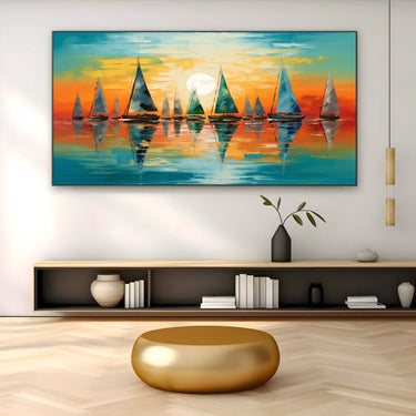 Quadro Stampa su Tela Viaggio nel silenzio - CupidoDesign