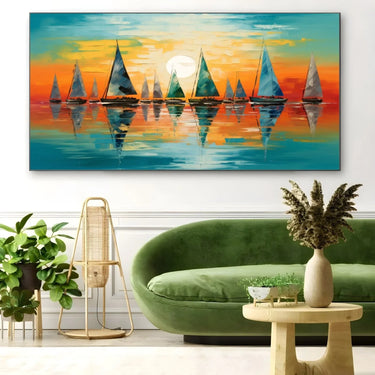 Quadro Stampa su Tela Viaggio nel silenzio - CupidoDesign
