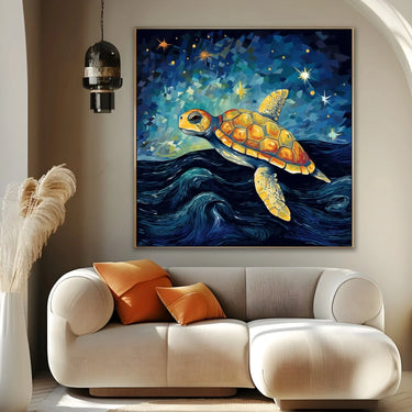 Quadro Stampa su Tela Viaggio Notturno - CupidoDesign