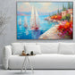 Quadro Stampa su Tela Viaggio pomeridiano - CupidoDesign