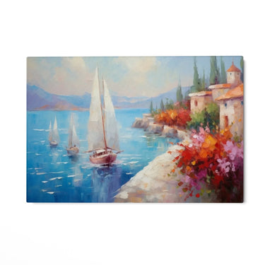 Quadro Stampa su Tela Viaggio pomeridiano - CupidoDesign