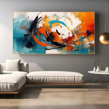 Quadro Stampa su Tela Vibrante Illusione - CupidoDesign