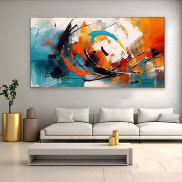 Quadro Stampa su Tela Vibrante Illusione - CupidoDesign