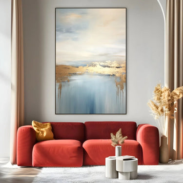 Quadro Stampa su Tela Vibranti Illusioni - CupidoDesign