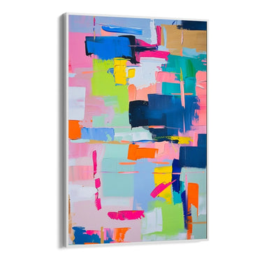 Quadro Stampa su Tela Vibrazioni Arcobaleno - CupidoDesign