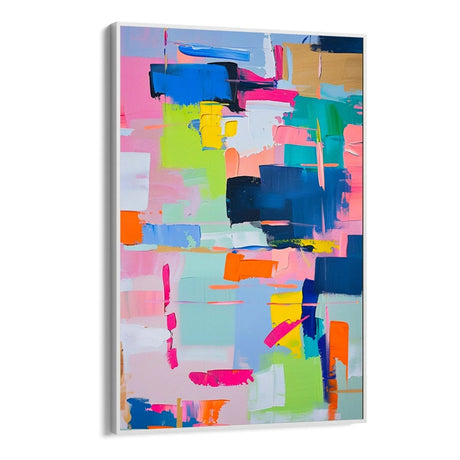 Quadro Stampa su Tela Vibrazioni Arcobaleno - CupidoDesign
