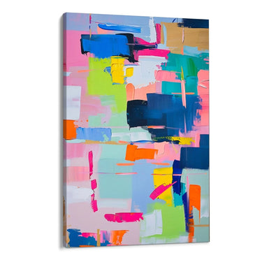 Quadro Stampa su Tela Vibrazioni Arcobaleno - CupidoDesign