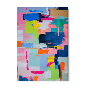 Quadro Stampa su Tela Vibrazioni Arcobaleno - CupidoDesign