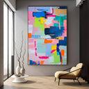 Quadro Stampa su Tela Vibrazioni Arcobaleno - CupidoDesign