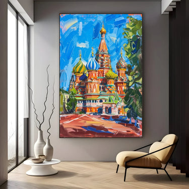 Quadro Stampa su Tela Vibrazioni di San Basilio - CupidoDesign