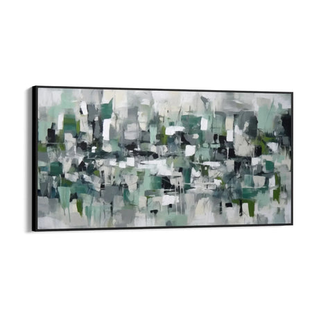 Quadro Stampa su Tela Vibrazioni Verdi - CupidoDesign