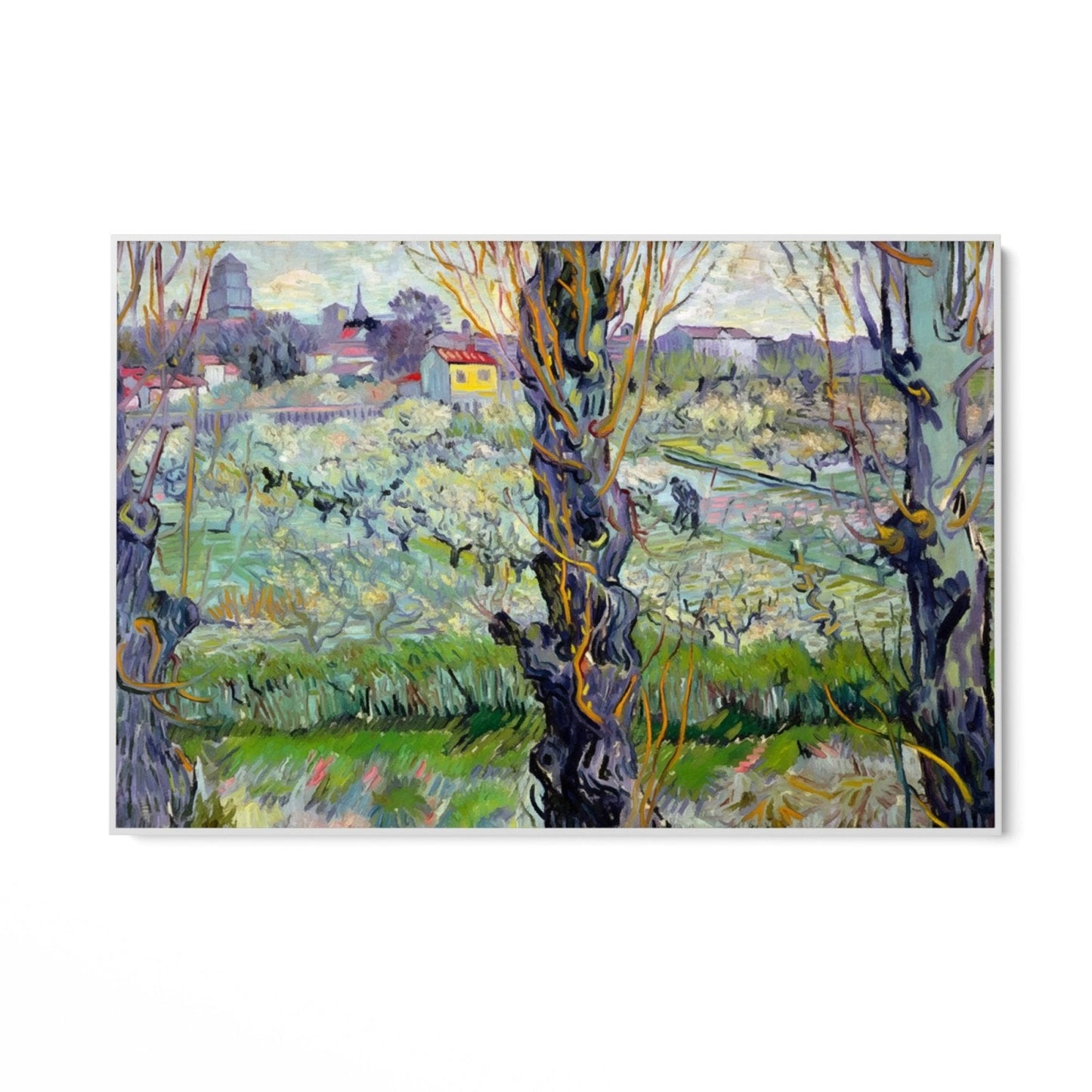 Udsigt over Arles, Vincent Van Gogh