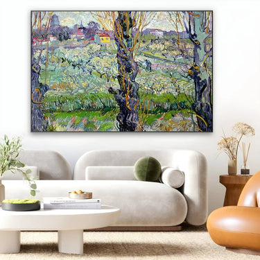 Quadro Stampa su Tela View of Arles, Vincent Van Gogh - CupidoDesign
