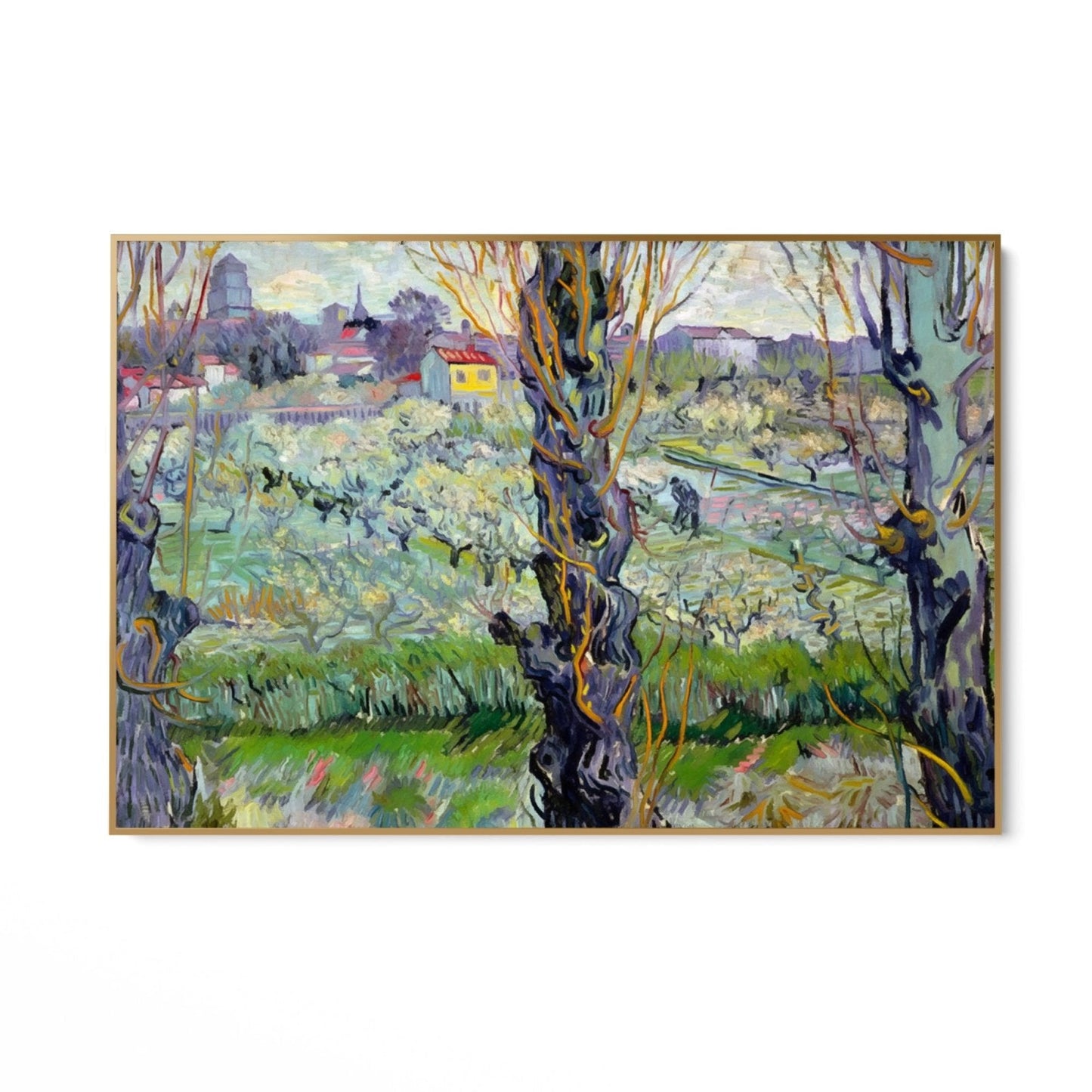 Pohľad na Arles, Vincent Van Gogh