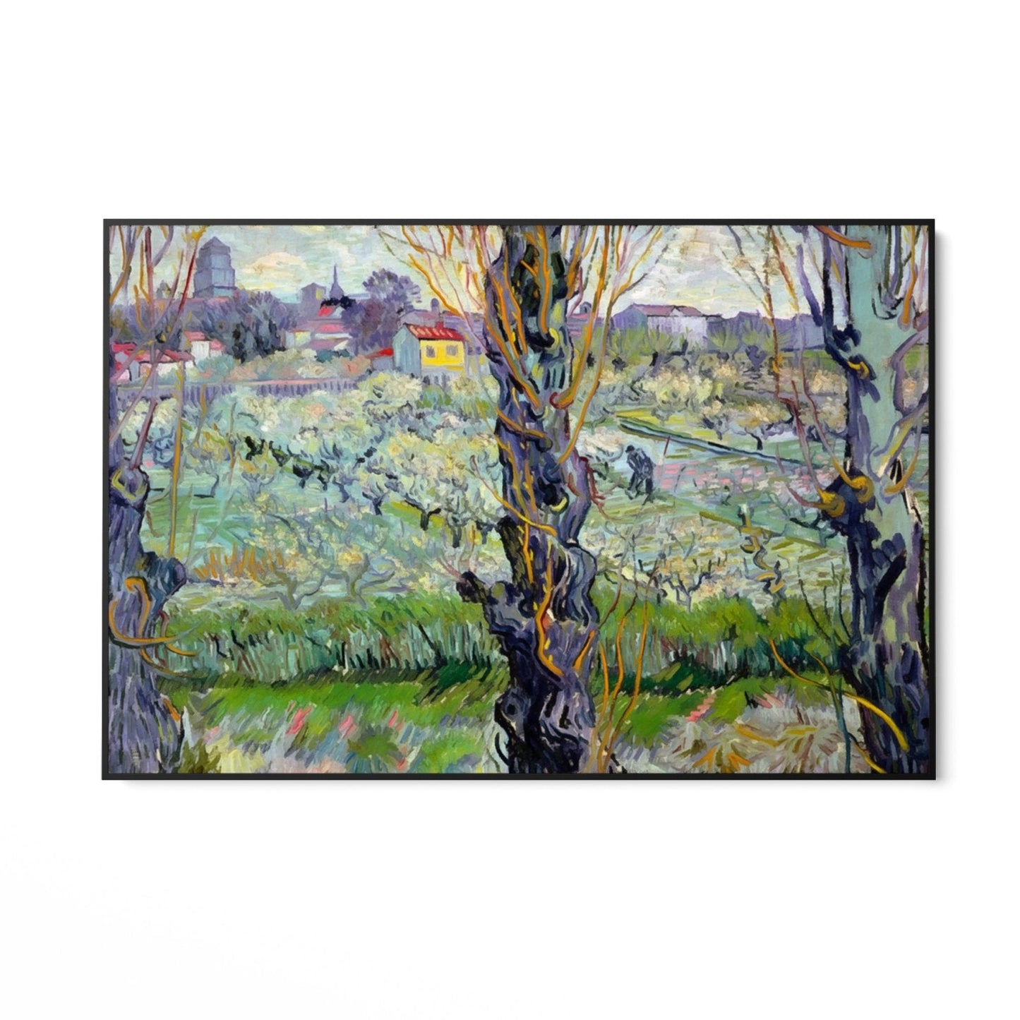 Udsigt over Arles, Vincent Van Gogh