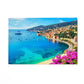 Quadro Stampa su Tela Villefranche-sur-Mer, Costa Azzurra - CupidoDesign