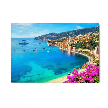 Quadro Stampa su Tela Villefranche-sur-Mer, Costa Azzurra - CupidoDesign