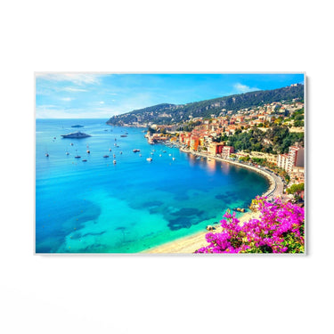 Quadro Stampa su Tela Villefranche-sur-Mer, Costa Azzurra - CupidoDesign