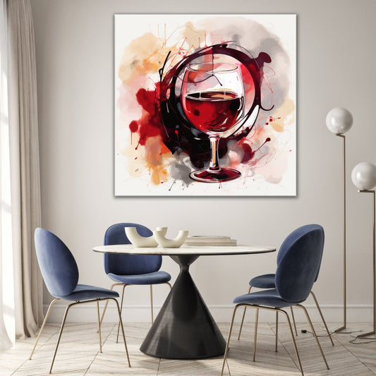 Abstracte wijn