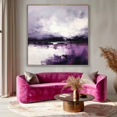 Quadro Stampa su Tela Viola astrale - CupidoDesign