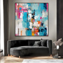 Quadro Stampa su Tela Visione multicolore - CupidoDesign
