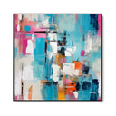 Quadro Stampa su Tela Visione multicolore - CupidoDesign