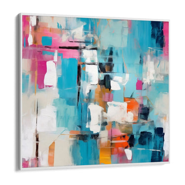 Quadro Stampa su Tela Visione multicolore - CupidoDesign