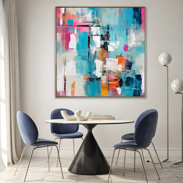 Quadro Stampa su Tela Visione multicolore - CupidoDesign