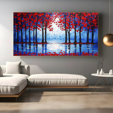 Quadro Stampa su Tela Visione nascosta - CupidoDesign