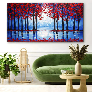 Quadro Stampa su Tela Visione nascosta - CupidoDesign