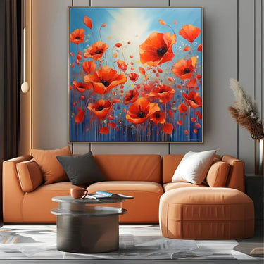Quadro Stampa su Tela Visioni Floreali - CupidoDesign