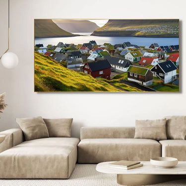 Quadro Stampa su Tela Vista del nord - CupidoDesign
