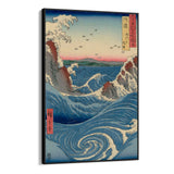 Vista del vortice di Naruto ad Awa, Utagawa Hiroshige - CupidoDesign