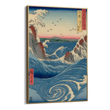 Vista del vortice di Naruto ad Awa, Utagawa Hiroshige - CupidoDesign