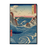 Vista del vortice di Naruto ad Awa, Utagawa Hiroshige - CupidoDesign