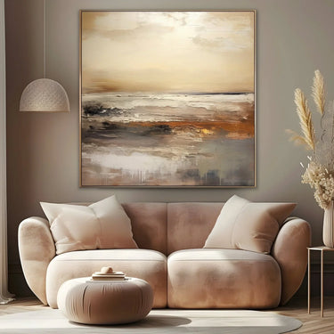 Quadro Stampa su Tela Vista dorata - CupidoDesign