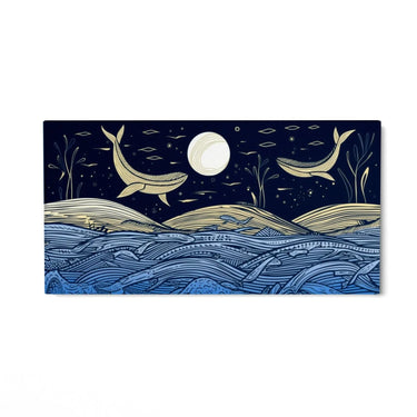 Quadro Stampa su Tela Vita marina - CupidoDesign