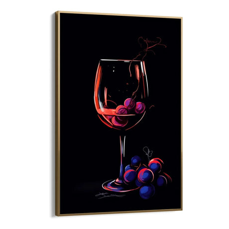 Quadro Stampa su Tela Vitis vinifera - CupidoDesign